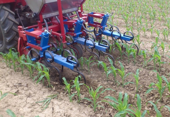 Okopalnik za koruzo 2-vrstni
